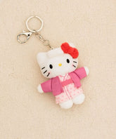 Sanrio x And St Me% Hello Kitty Plush Keychain - Spring Kimono